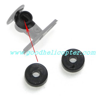 wltoys-v988 power star X2 helicopter parts rubber set in main shaft 2pcs - Click Image to Close
